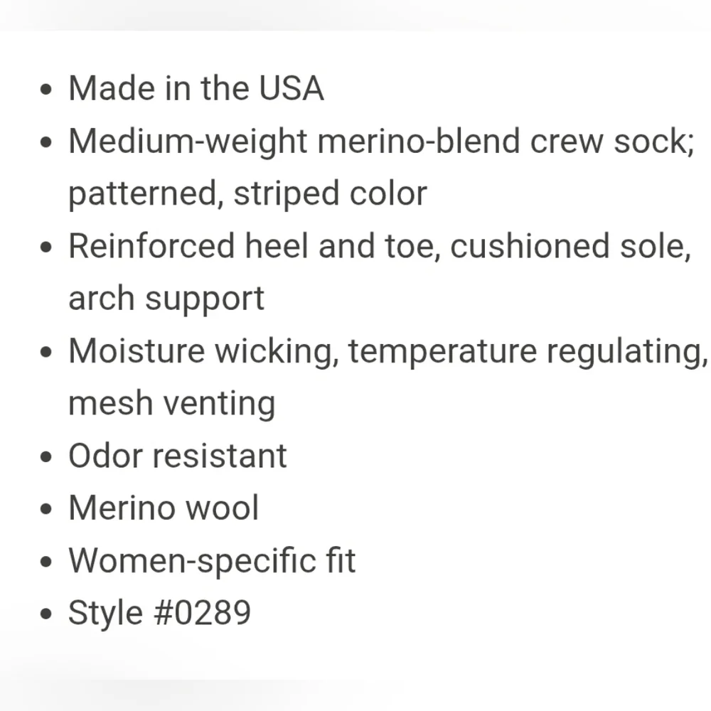 Pistil Phoebe Crew Socks Merino Wool Blend Teal Stripe Grey Womens Medium NEW